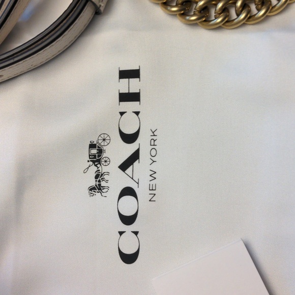 COACH Cassie Crossbody Bag 19 White - Picture 2 of 16